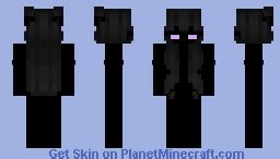 Shadow Girl Minecraft Skin