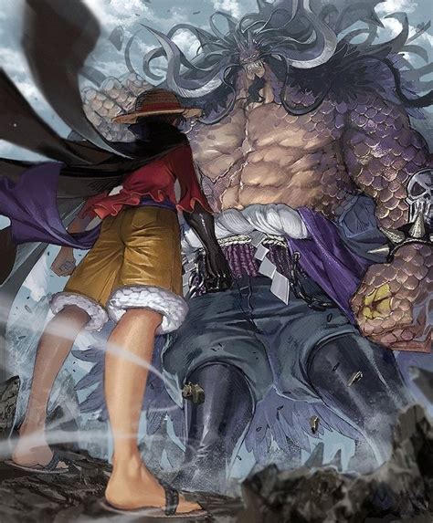 One Piece Luffy vs Kaido | One piece, Kaido one piece, One piece photos