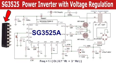 SG3525 PWM IC Pinout, Examples, Applications, Features, Datasheet