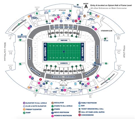 Dallas Cowboys Stadium Seating Chart | Cabinets Matttroy