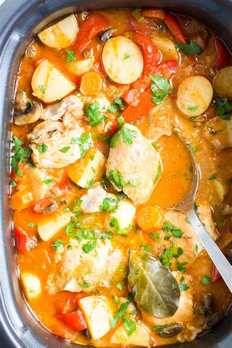 Slow Cooker Chicken Casserole - Healthy Little Foodies