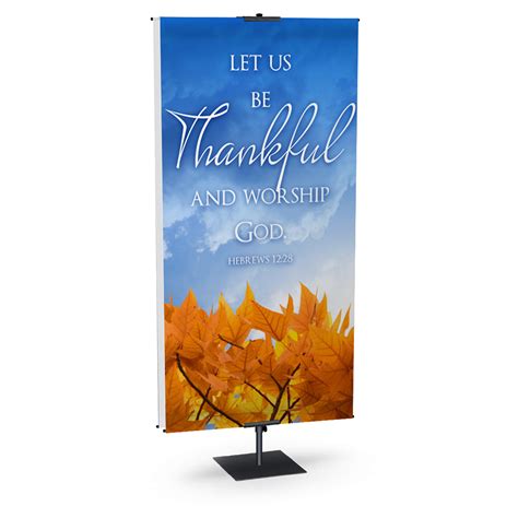 Church Banner - Fall & Thanksgiving - Thankful