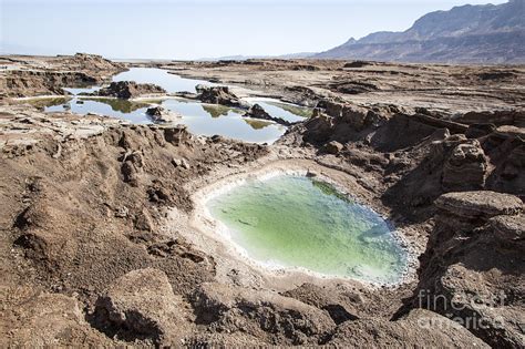 Dead Sea Sinkholes Photograph by Eyal Bartov