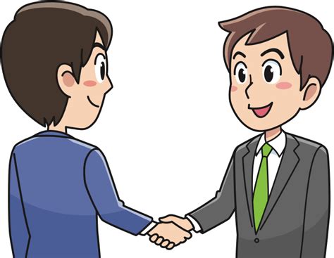 Business Handshake - Openclipart