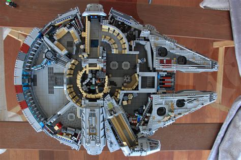 Millennium Falcon Lego Inside