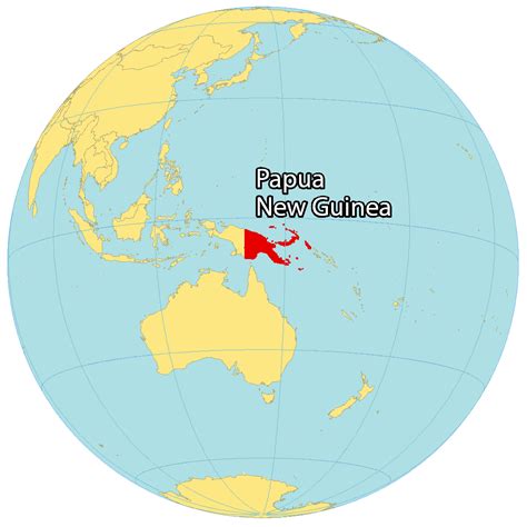 Papua New Guinea Map - GIS Geography