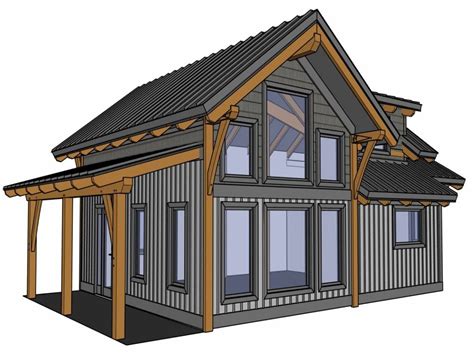 Timber Frame House Floor Plans - floorplans.click