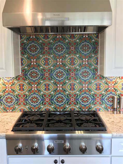 Spanish Revival Backsplash - Mission Tile West | Mission tile, Mission ...