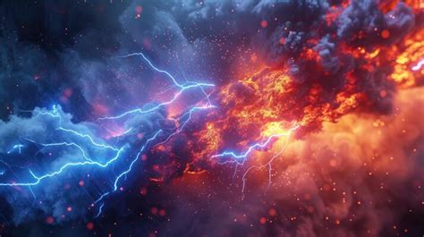 Lightning Fire Stock Photos, Images and Backgrounds for Free Download