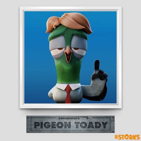 14 Pigeon toady ideas | pigeon toady, storks movie, stork