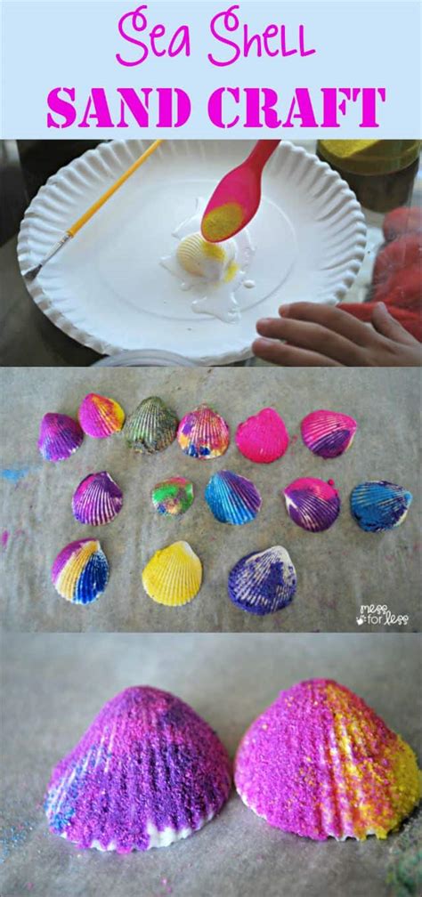 Sea Shell Craft - Mess for Less