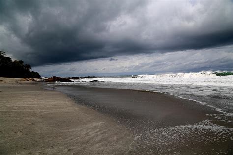 Cloudy Beach Day Photograph by Marc Levine - Pixels