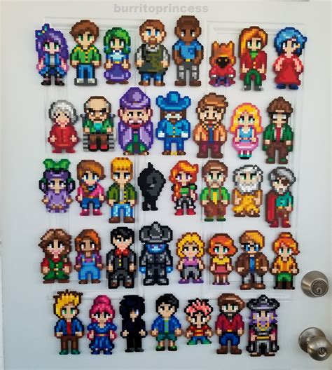 Stardew Valley Video Game Character Decorative Magnets - Etsy Australia