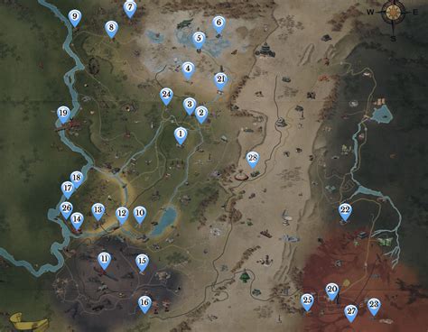 Fallout 4 Power Armor Locations Map