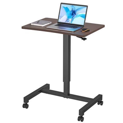 Buy IWORKBOARDMobile Laptop Desk, 27 inches Rolling Adjustable Height ...