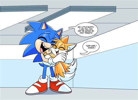 Archie Sonic And Tails First Meeting Remake Artistmelodycler01 R