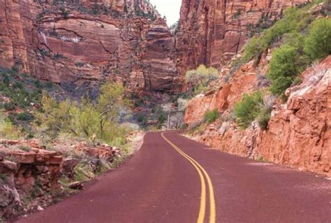 13 Best Stops on Scenic Drive in Zion National Park (Useful Maps ...