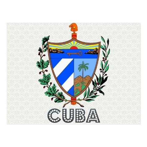 Cuba Coat of Arms Postcard | Zazzle