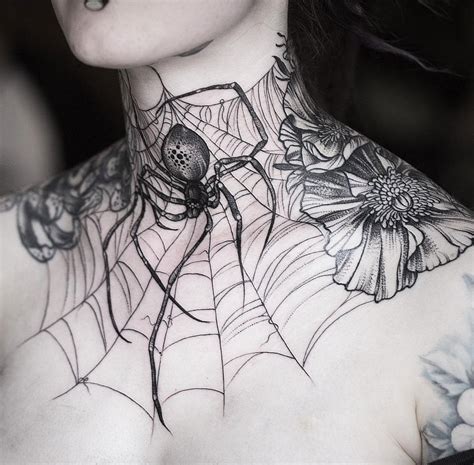 Spider Web Tattoo - Tattoo Designs for Women