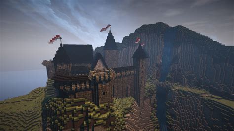 Mountain Castle Minecraft Map