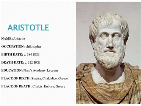 ARISTOTLE PHILOSOPHY