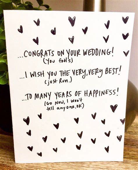 Funny Wedding Quotes For Cards - ShortQuotes.cc