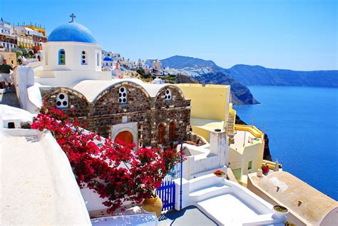 Santorini Greece Wallpapers - Top Free Santorini Greece Backgrounds ...