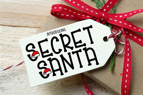 Secret Santa (41782) | Christmas | Font Bundles