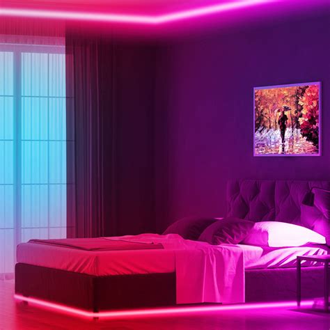 Blue Bedroom Ideas With Led Lights : From bedside lights for reading to ...