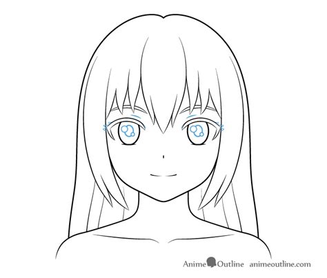 How to Draw an Anime Face (Structure & Proportions)