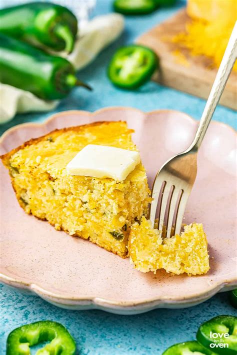 Jalapeno Cornbread • Love From The Oven