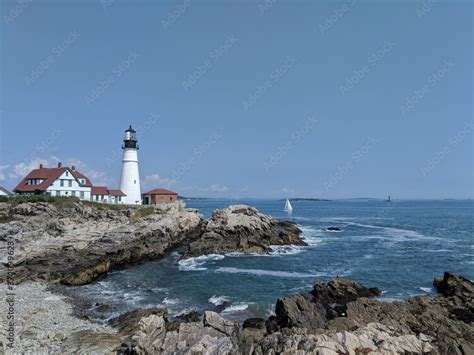 Portland Head Lighthouse Stock Photo | Adobe Stock