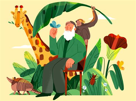 Charles Darwin by Diana Stoyanova Children's Book Illustration ...