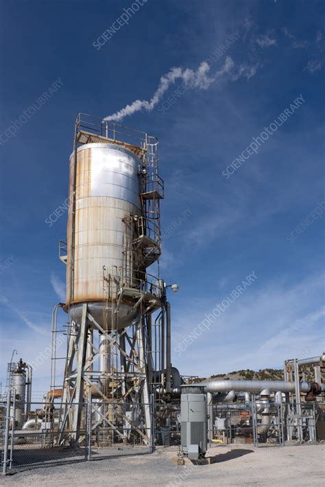 Geothermal power plant - Stock Image - C056/3783 - Science Photo Library