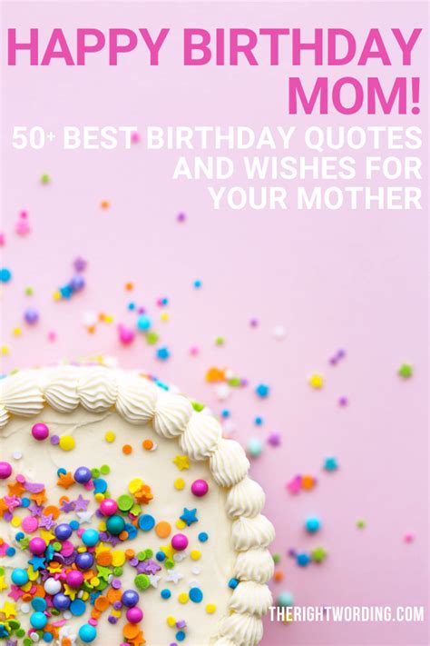 25 Best Happy Birthday Wishes to Mom - Home, Family, Style and Art Ideas