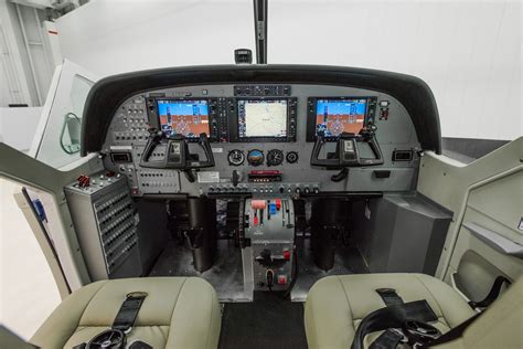 Cockpit of Air Choice One's Cessna Grand Caravan EX