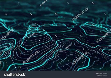 Topographic Map To 3d Model