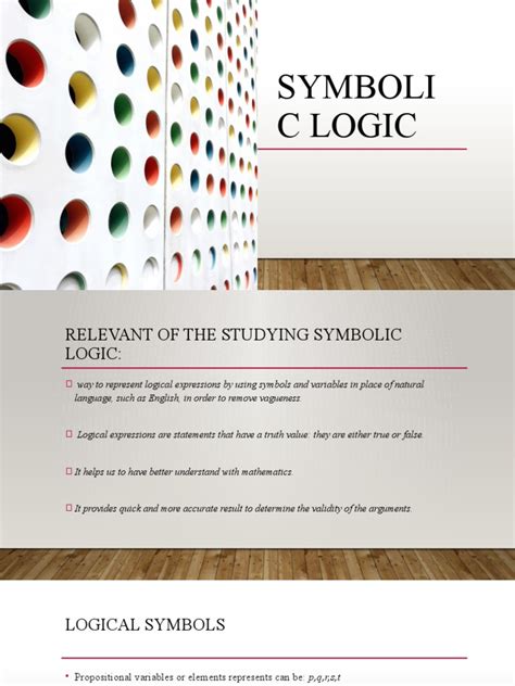 Symbolic Logic | PDF | Logic | Syntax (Logic)