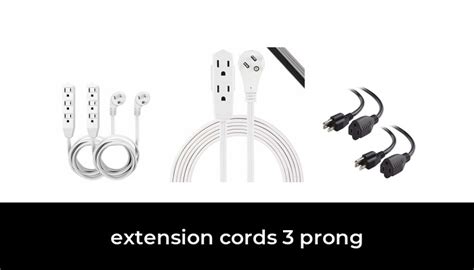 49 Best extension cords 3 prong 2022 - After 222 hours of research and ...