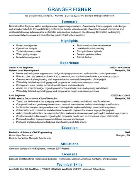 Engineer Resume Professional Summary – williamson-ga.us