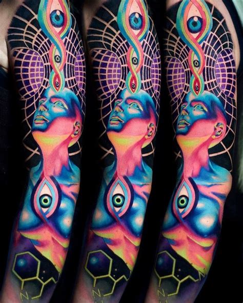 Bright and crazy surreal tattoos by Leonardo_tattoos | iNKPPL | Surreal ...