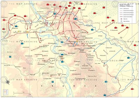 Verdun france map - fabulousgaret