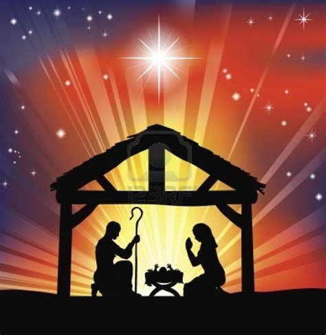 Christmas Nativity Scene Clipart - Clipart Suggest