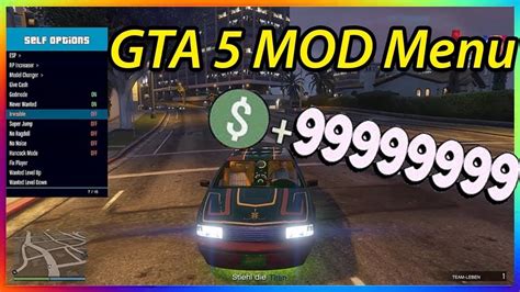 GTA 5 ONLINE Mod Menu | Money drop/RP (PC) - YouTube