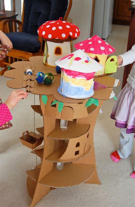 70+ Cool Homemade Cardboard Craft Ideas - Hative