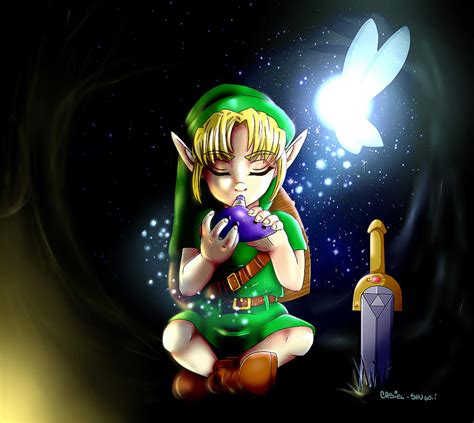 Young Link / The legend of zelda ocarina of time by Shugoii on DeviantArt