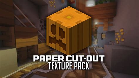 Paper Cut Out Texture Pack 1.20, 1.20.6 → 1.19.4 - Download