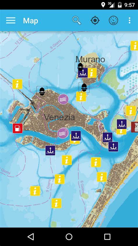 Venice Lagoon chart Latest Version 1.3 for Android