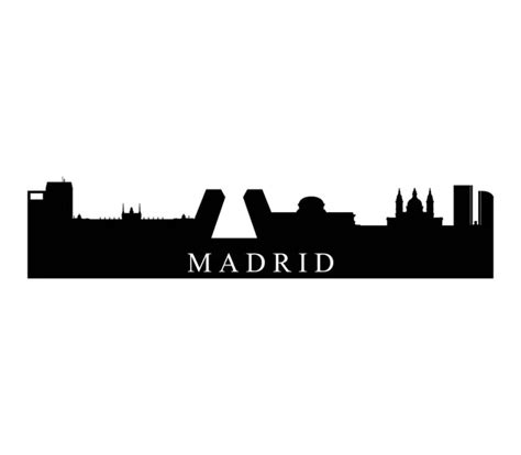 Madrid Skyline — Stock Vector © unkreatives #5272789