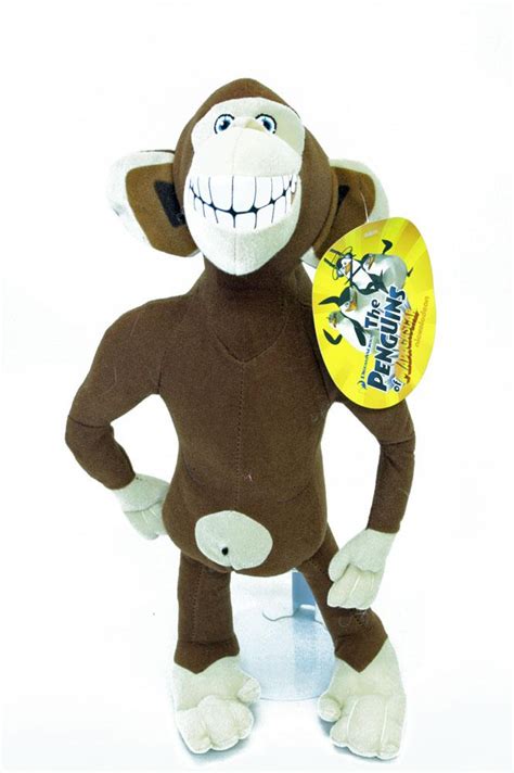 Penguins of Madagascar-Mason the Monkey Soft plush Toy